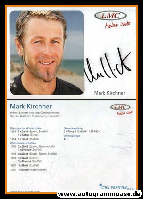 Autogramm Biathlon | Mark KIRCHNER | 1997 (LMC)