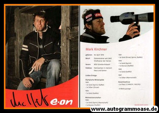 Autogramm Biathlon | Mark KIRCHNER | 1997 (EON)