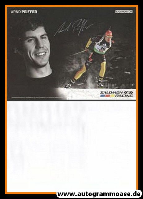 Autogramm Biathlon | Arnd PEIFFER | 2010er (Salomon)