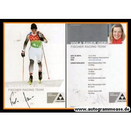 Autogramm Langlauf | Viola BAUER | 2006 (Fischer)