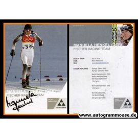 Autogramm Langlauf | Manuela HENKEL | 2005 (Fischer)