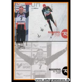 Autogramm Langlauf | Tobias ANGERER | 2000er (Collage Color Rossignol 2) OS-Silber