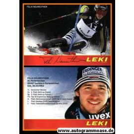 Autogramm Ski Alpin | Felix NEUREUTHER | 2009 (Rennszene Color) Leki