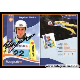 Autogramm Skispringen | Stephan HOCKE | 2000er (fluege.de)