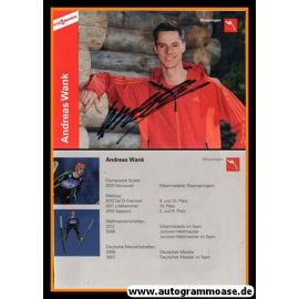 Autogramm Skispringen | Andreas WANK | 2012 (Viessmann)