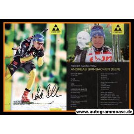 Autogramm Biathlon | Andreas BIRNBACHER | 2012 (Fischer)