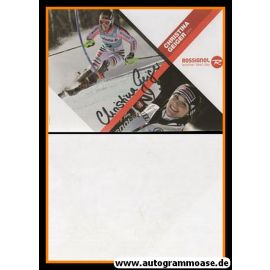 Autogramm Ski Alpin | Christina GEIGER | 2010er (Rossignol)