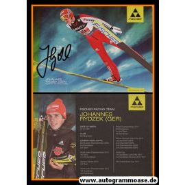 Autogramm Nordische Kombination | Johannes RYDZEK | 2011 (Fischer) 2
