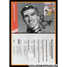 Autogramm Langlauf | Rene SOMMERFELDT | 2003 (Viessmann)