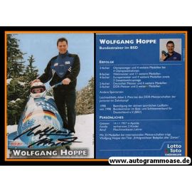 Autogramm Bob | Wolfgang HOPPE | 1990 (Portrait Color Lotto 2) OS-Gold