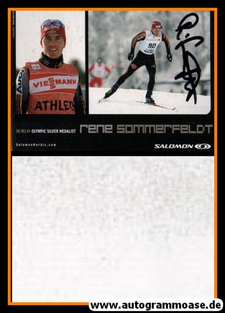 Autogramm Langlauf | Rene SOMMERFELDT | 2000er (Salomon) 1