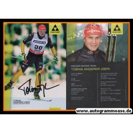 Autogramm Langlauf | Tobias ANGERER | 2012 (Rennszene Color Fischer) OS-Silber