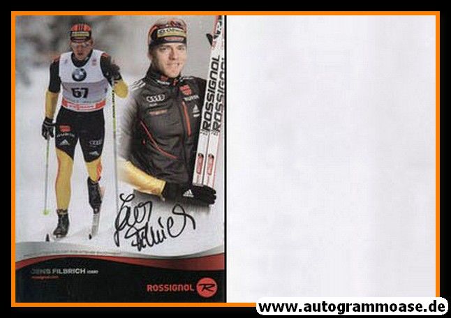 Autogramm Langlauf | Jens FILBRICH | 2000er (Collage Color Rossignol) OS-Silber