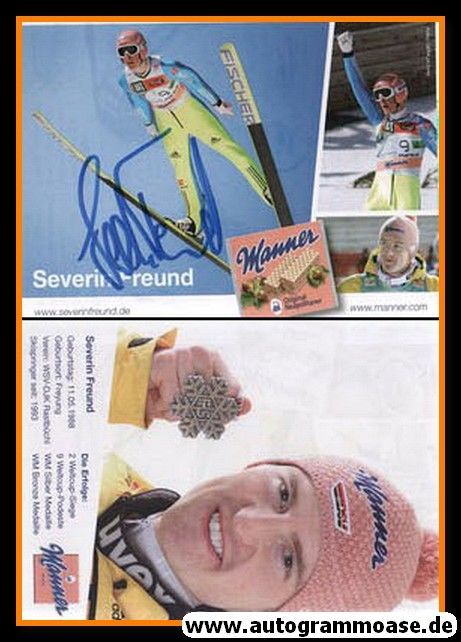Autogramm Skispringen | Severin FREUND | 2011 (Männer)