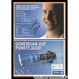 Autogramm Bob | Andre LANGE | 2009 (Portrait Color Payback) OS-Gold