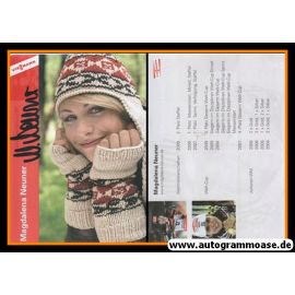 Autogramm Biathlon | Magdalena NEUNER | 2009 (Portrait Viessmann) OS-Gold