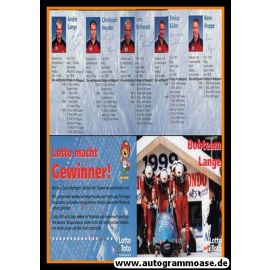 Autogramme Bob | TEAM LANGE | 1999 (Rennszene Color Lotto Toto) OS-Gold
