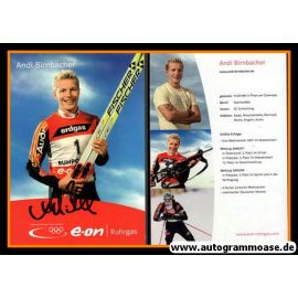 Autogramm Biathlon | Andreas BIRNBACHER | 2007 (EON)