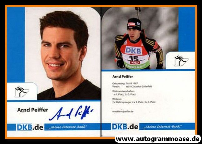 Autogramm Biathlon | Arnd PEIFFER | 2010er (DKB)