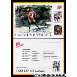 Autogramm Biathlon | Carsten HEYMANN | 1999 (Viba)