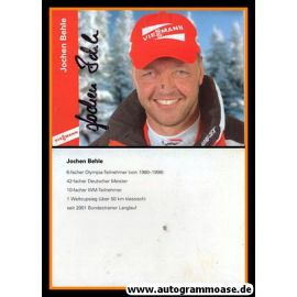 Autogramm Langlauf | Jochen BEHLE | 2000er (Viessmann)