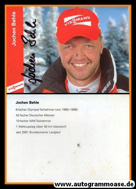 Autogramm Langlauf | Jochen BEHLE | 2000er (Viessmann)