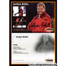 Autogramm Langlauf | Jochen BEHLE | 2000er (Haas)