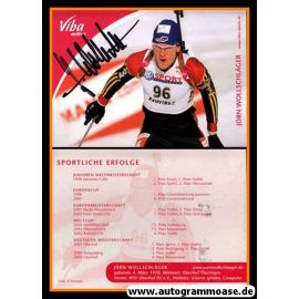 Autogramm Biathlon | Jörn WOLLSCHLÄGER | 2003 (Viba)