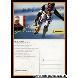 Autogramm Ski Alpin | Katja SEIZINGER | 1994 (Collage Völkl 2) OS-Gold