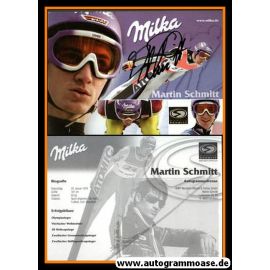 Autogramm Skispringen | Martin SCHMITT | 2000er (Collage Color Milka 1) OS-Gold