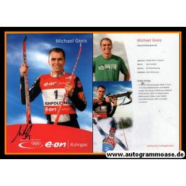 Autogramm Biathlon | Michael GREIS | 2007 (Portrait Color EON) OS-Gold