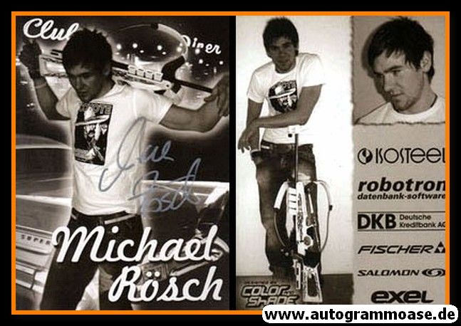 Autogramm Biathlon | Michael RÖSCH | 2000er (Portrait SW)