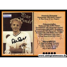 Autogramm Biathlon | Peter SENDEL | 2000 (Thomapyrin)