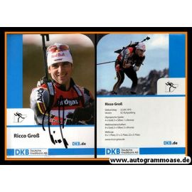 Autogramm Biathlon | Ricco GROSS | 2000er (DKB)