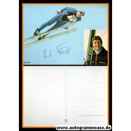 Autogramm Skispringen | Rudi TUSCH | 1990er (Collage)