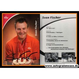 Autogramm Biathlon | Sven FISCHER | 2000er (Portrait Color Viba) OS-Gold