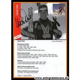 Autogramm Biathlon | Uschi DISL | 2005 (Viessmann)