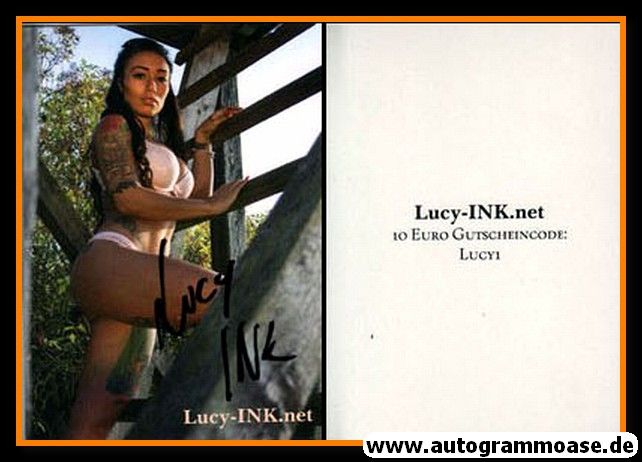 Autogramm Erotik | LUCY INK | 2010er (Web Site)