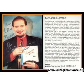Autogramm Literatur | Michael HESEMANN | 1994 "Geheimsache UFO"