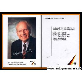 Autogramm Wirtschaft | Wolfgang BARTH | 2000er (Präsident KBA)
