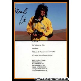 Autogramm Fotografie | Michael MARTIN | 2006 Foto "Wüsten Der Erde"