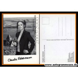 Autogramm Weinprinzessin | Claudia ACKERMANN | 2005 (Rheinhessen)