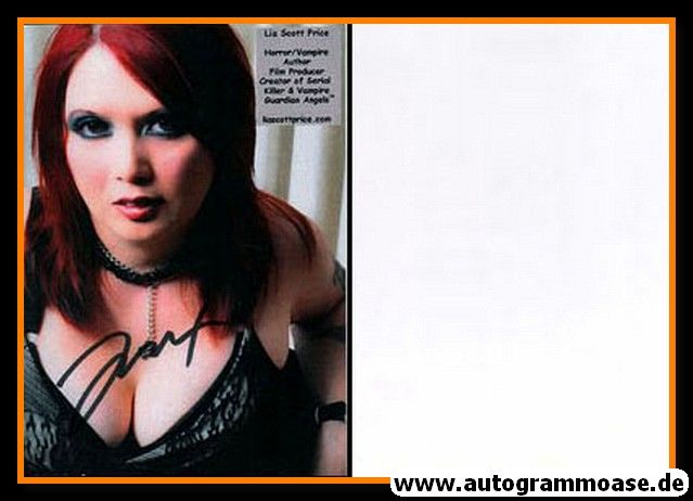 Autogramm Film (USA) | Lia SCOTT PRICE | 2010er (Portrait Color) 2