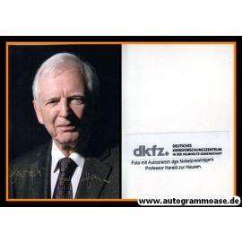 Autogramm Wissenschaft | Harald ZUR HAUSEN | 2000er Foto (Portrait Color) Nobelpreis