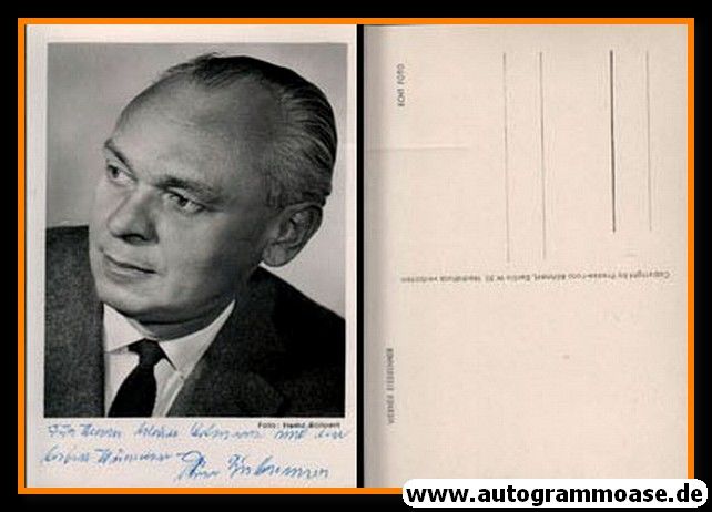 Autogramm Komponist | Werner EISBRENNER | 1970er (Portrait SW)