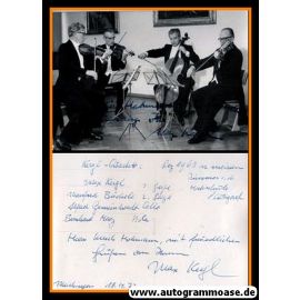 Autogramm Violine (DE) | Max KERGL | 1970er (Portrait SW)