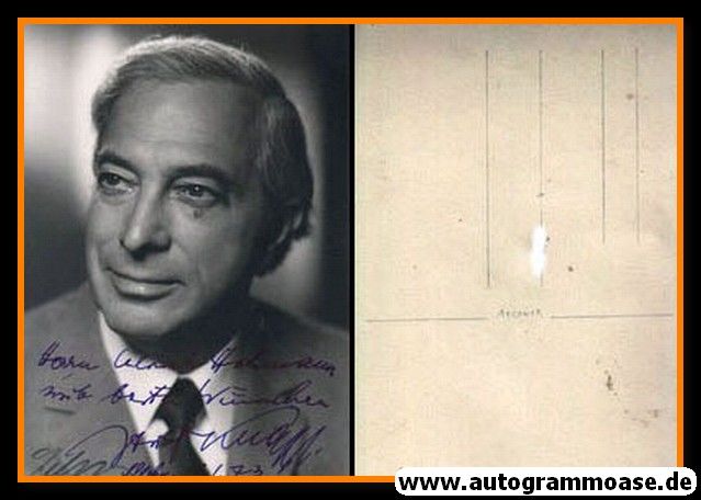 Autogramm Klassik (Italien) | Josef KNAPP | 1970er (Portrait SW)