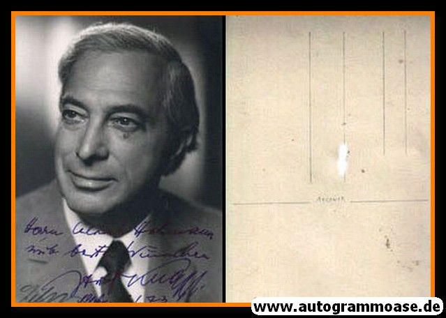 Autogramm Klassik (ITA) | Josef KNAPP | 1970er (Portrait SW)
