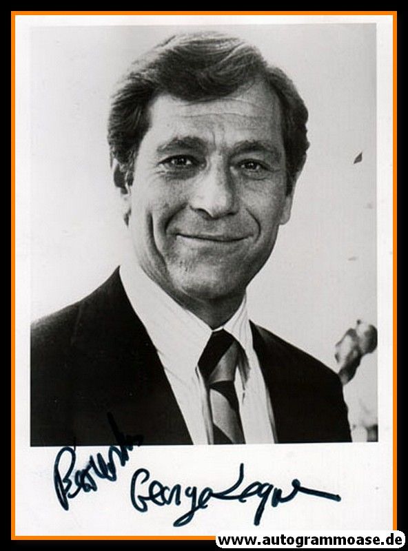 Autogramm Film (USA) | George SEGAL | 1950er Foto (Portrait SW)