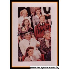 Autogramme Film (USA) | Donna REED + Van JOHNSON | 1954 Foto "Saw Paris"
